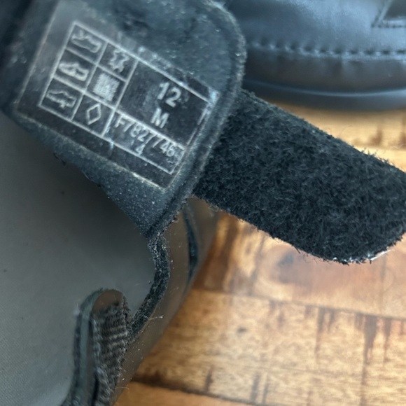 SAS Roamer Slip On Loafer Black Leather Strap Tripad Comfort Shoe Size 12 - Picture 6 of 7